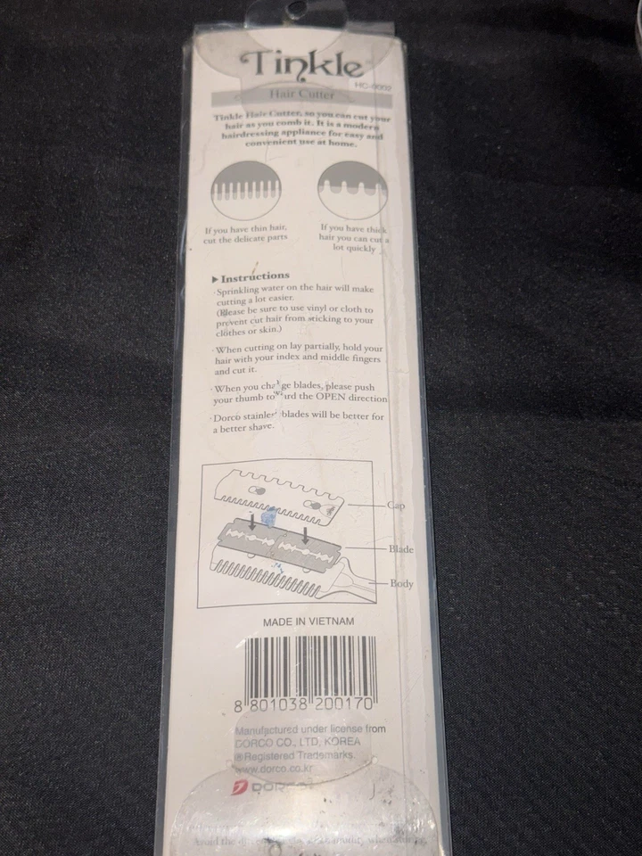 Cortadora de pelo Dorco Tinkle vintage Foto 3 de 4