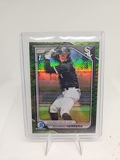 2024 Bowman Chrome Prospects Green Reptilian Refractor /99 Eduardo Herrera 
