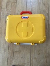 vintage 90s Little tikes medical kit doctor case. Complete-repaired stethoscope