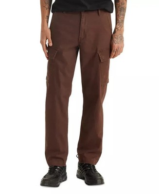 Levi's XX Cargo Taper Stretch Cargo Pants Men's Size 30x32 Dark Brown 394410043
