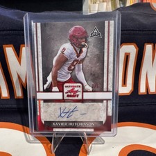 Leaf 2022 Ultimate Draft Xavier Hutchinson BA-XH1 Spectrum Red Auto Rookie /5