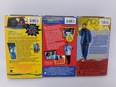 Friday Trilogy VHS Ice Cube Friday Next Friday And Friday After