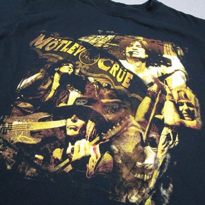 Motley Crue Carnival of Sins 2005 Tour T-Shirt Mens Medium Black 