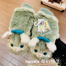 Authentic Shanghai Disney Cute Cartoon Gelatoni Plush Warm Glove Exclusive New