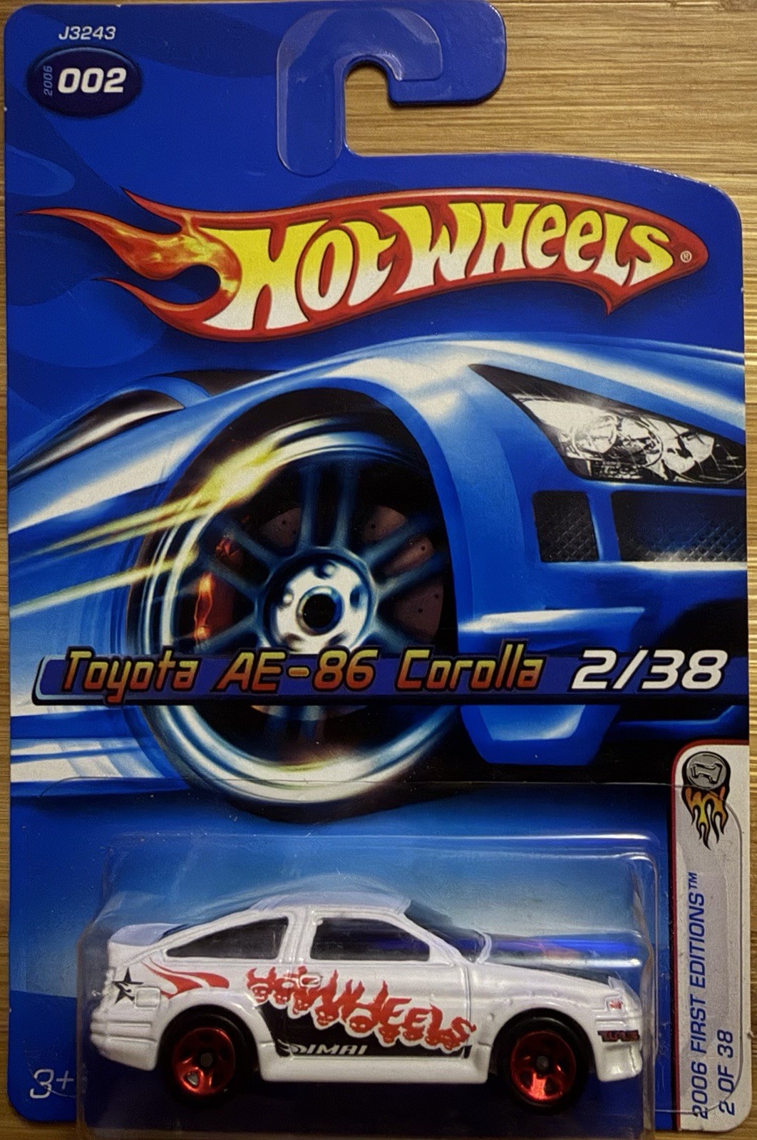 Hot Wheels Toyota Ae-86 Corolla 2006 First Edition 2/38