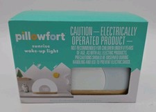 Pillowfort Wake Up Light Sunrise Rise with Wood Kids Nightlight New