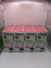 12 PACK XLEAR Natural Saline Nasal Spray with Xylitol, 1.5 fl oz - Fast Relief