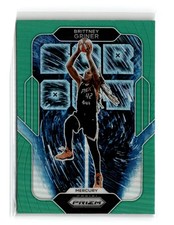Brittney Griner 2022 Panini Prizm WNBA Far Out Prizms Green #7