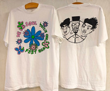 De La Soul rock tour concert white color 2 side shirt reprint VK12588