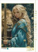 Calvendo Puzzle The Lion Tamer | 2000 Pieces, Finished Size 35.4 × 26.4 In (90 ×