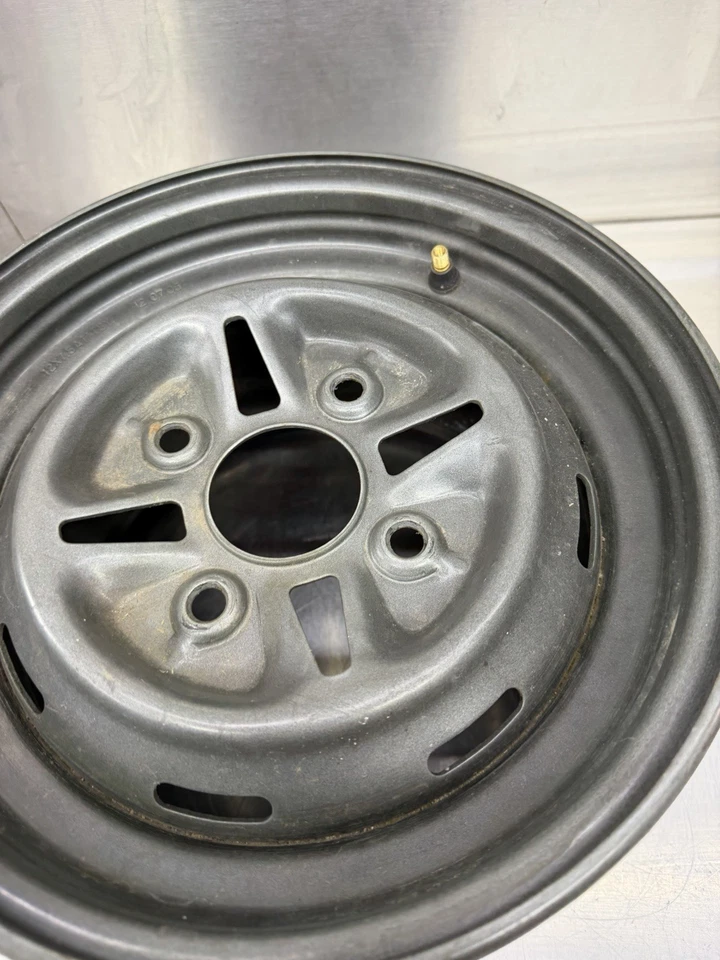 08 09 YAMAHA GRIZZLY BIG BEAR 350 400 450 IRS 07-14 REAR WHEEL RIM 12X7.5 4X110 - Image 3 of 4