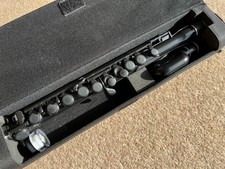 Nuvo J-Flute donut headjoint flute with accessories, needs some attention.