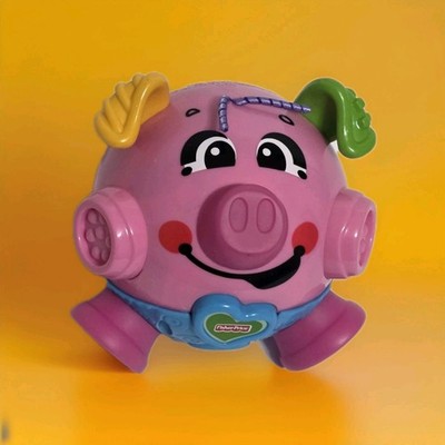 Fisher Price Musical BUMBLE Ball Pig Baby Toy Working