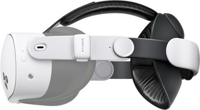 Head Strap Compatible with Quest 3 3S Adjustable VR Comfort Band