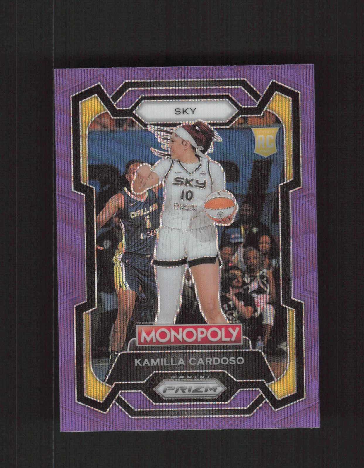 2024 Panini Prizm Monopoly WNBA #2 Kamilla Cardoso Purple RC