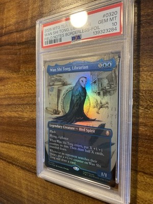 MTG✨WAN SHI TONG, LIBRARIAN Brdrless FOIL✨TLA Avatar: Field