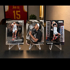 Panini 2025 WNBA Select Prizm Jackie Young Fireworks Aces #23 #201 #4 Lot 3