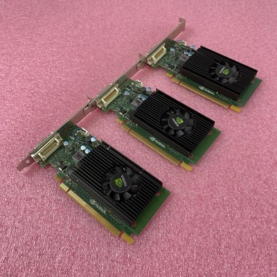 PNY NVIDIA Quadro NVS 315 1GB DDR3 RAM Graphics Card Tested (Lot of 3)
