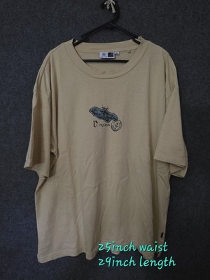 Vincent Van Gogh Giant Peacock Moth T Shirt Size Large Yellow Museum 