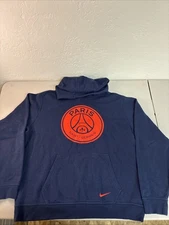 Paris Saint-Germain Hoodie Mens XL PSG Nike Navy Size XL