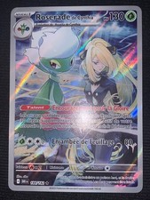 Carte Pokemon ROSERADE de cynthia Français - AR EV10 DRI FR - 184/182 - Neuf