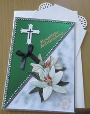 3D Grußkarte Trauer