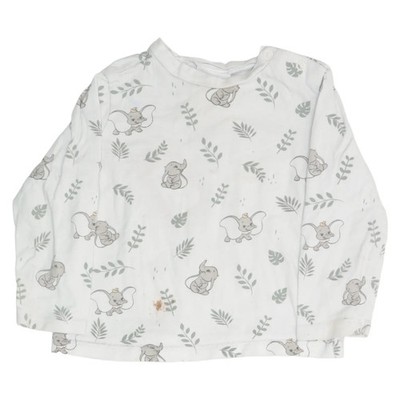 Disney Classics, Langarmshirt, Größe: 86/92, Langarm Shirt, Weiß, Baumwolle #IWM