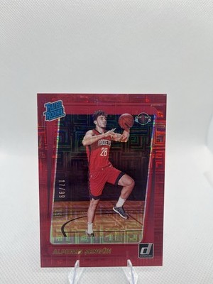 Panini 2021-22 Donruss Alperen Sengun Rated Rookie #219 /99 Rockets
