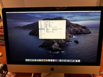 Apple A1419 iMac 27'' 2012 Intel i5 2.9GHz 8GB 128GB SSD GTX660M GPU - 1 TB HDD