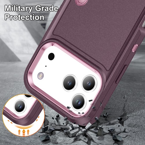For iPhone 17 Pro Max 17 Pro 17 Air Shockproof Dust Full Body Protection Case - Picture 15 of 23
