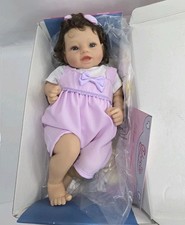 BABESIDE 19.5" Lifelike Reborn Baby Doll Silicone Full Body Damaged Box