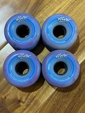 Tony Alva Skateboard Wheels 64mm 95 durometer Scratch Design Multicolor