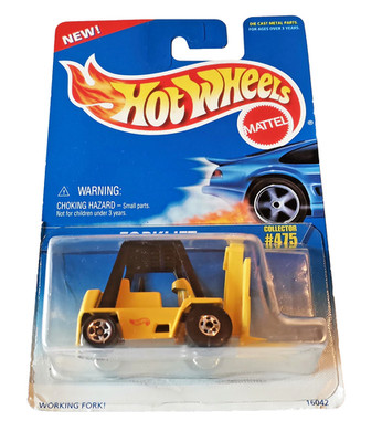    Hot Wheels CAT FORKLIFT von 1996 in OVP * Gabelstapler * MOC