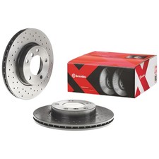 2x Brembo Bremsscheiben Ø286mm gelocht vorne passend für BMW 3 Z3 E36 E46 