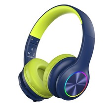 Kids Bluetooth Headphones, 45 Hours Playtime, 85/94dB Volume  LED Light Feature