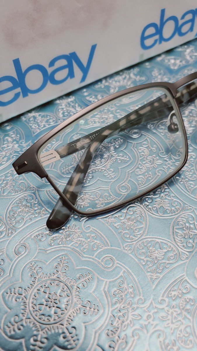 ✅️⭐️ TLG TITANIUM NU019 C01 Tortoise Gray 53□18 140  display picture 2