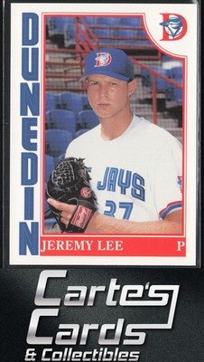 Jeremy Lee 1997 Pinellas Press Dunedin Blue Jays #NNO Dunedin Blue Jays
