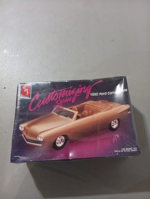 G2F Sealed Rare AMT 1950 Ford Convertible Customizing 1/25 Model Kit 1987 