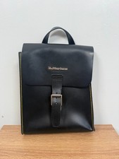 Dr Martens Backpack Mini Black Kiev Smooth Leather Small Bag Buckle Boxy Cute