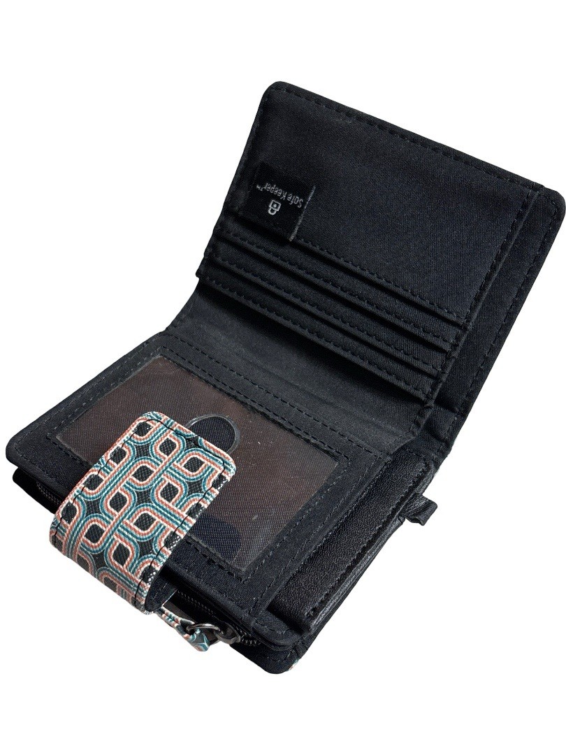 Women’s Stylish Geometric Pattern Wallet – Slim, … - image 4