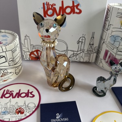 Swarovski Crystal Lovlots House Of Cats Original 5 Of 7 Character