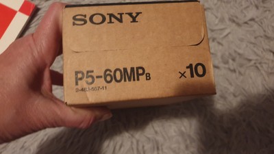 10xSony MP Pal 60 Video 8 Cassette  Leerkassette  P5-60MP1  OVP Videokassette