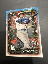 2024 Topps Holiday - Holiday Variation Shohei Ohtani #H1  Santa Hat