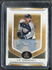 Dumont, J.P. - 2020-21 SP Signature Edition Legends - Gold Signature