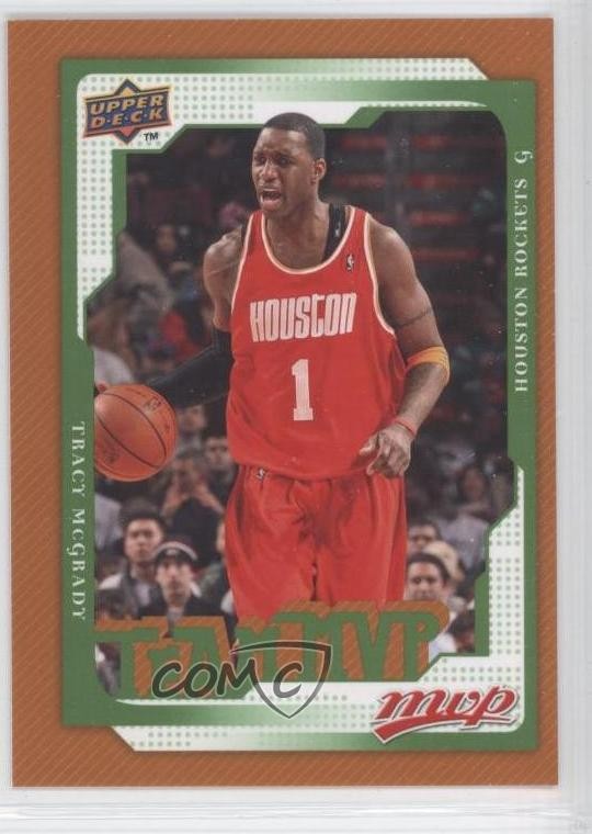 2008-09 Upper Deck MVP Team MVP Tracy McGrady #180 HOF 0i8
