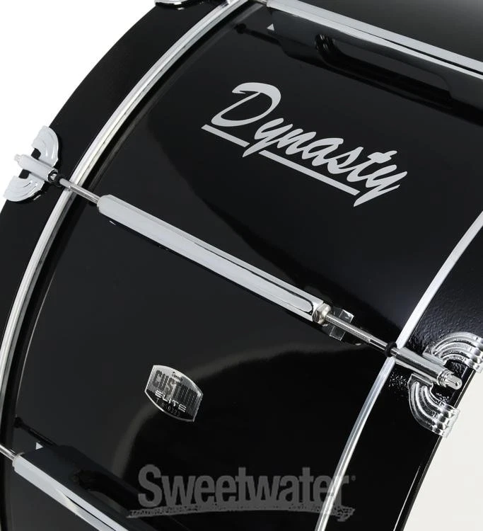 Bajo Dynasty Custom Elite Marching - 28 pulgadas x 14 pulgadas, negro Foto 2 de 4
