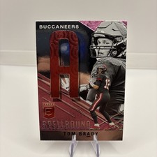 Tom Brady 2021 Panini Donruss Elite - Spellbound Pink #S-A 