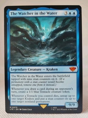 Magic/MTG The Watcher in the Water LTR - 0075 Mythic Englisch NM