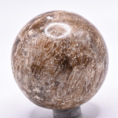 2.1'' Caramel Onyx Sphere Polished Natural Sparkling Gemstone Mineral Ball - Peru