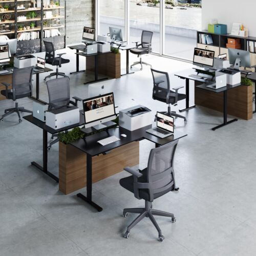 FLEXISPOT Pro Corner Desk Dual Motor L Shaped Computer Electric Standing Desk - Picture 45 of 54